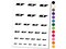 Tennessee State with Heart Temporary Tattoo Water Resistant Fake Body Art Set Collection
